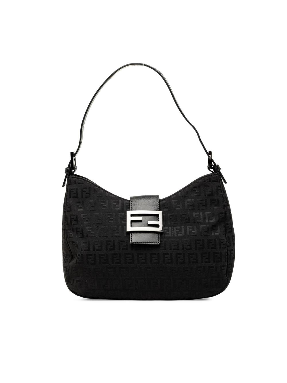 Fendi Zucchino Canvas Shoulder Bag Pre- #361356F91B